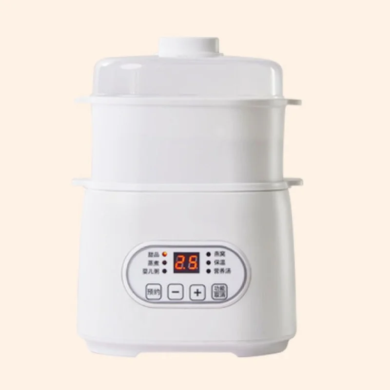 Smart Timer Stewing Soup Porridge Pot Long 1L Rainbow Full-automatic Electric Stew Pot Reservation Time Water And Electricity
Smart Timer Stewing Soup Porridge Pot Long 1L Rainbow Full-automatic Electric Stew Pot Reservation Time Water And Electricity