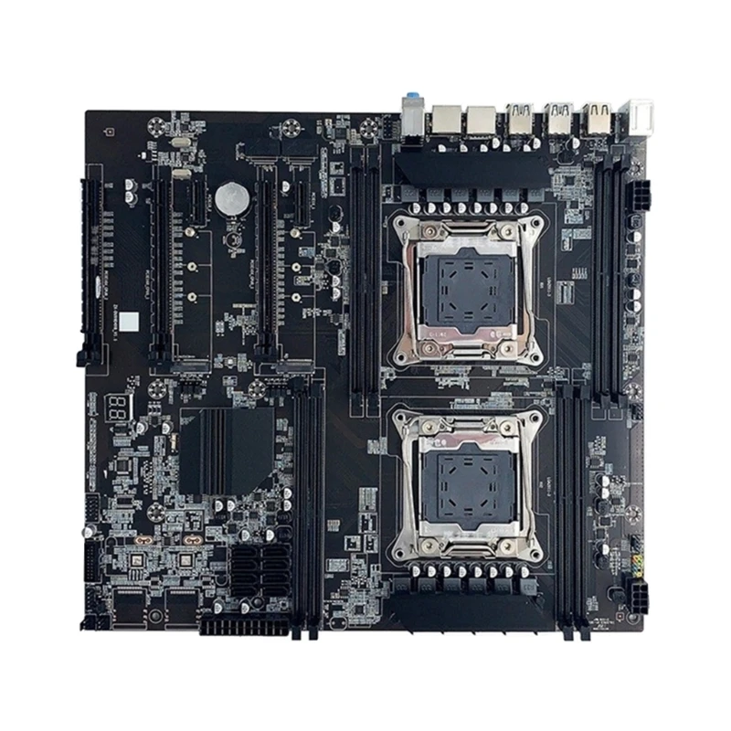 X99 Computer Motherboard CPU Socket LGA 2011-3 DDR4 Memory Slot 256G Dual NVME .2 8 2.0 Desktop Server Motherboard
X99 Computer Motherboard CPU Socket LGA 2011-3 DDR4 Memory Slot 256G Dual NVME .2 8 2.0 Desktop Server Motherboard