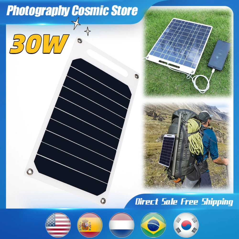 30/10/6W 5v Solar Panel High Power Foldable Portable Outdoor Solar Cell Car Ship Camping Hiking Travel Phone Charger For phone
30/10/6W 5v Solar Panel High Power Foldable Portable Outdoor Solar Cell Car Ship Camping Hiking Travel Phone Charger For phone