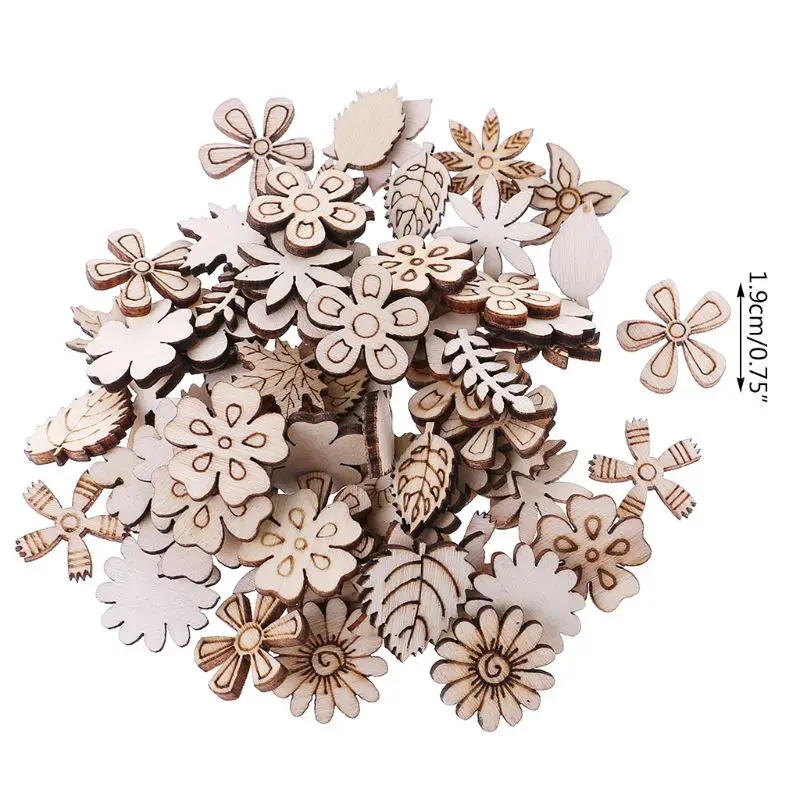 100pcs Laser Cut Wood Flowers and leaves Embellishment Wooden Shape Craft Wedding Decor
100pcs Laser Cut Wood Flowers and leaves Embellishment Wooden Shape Craft Wedding Decor
