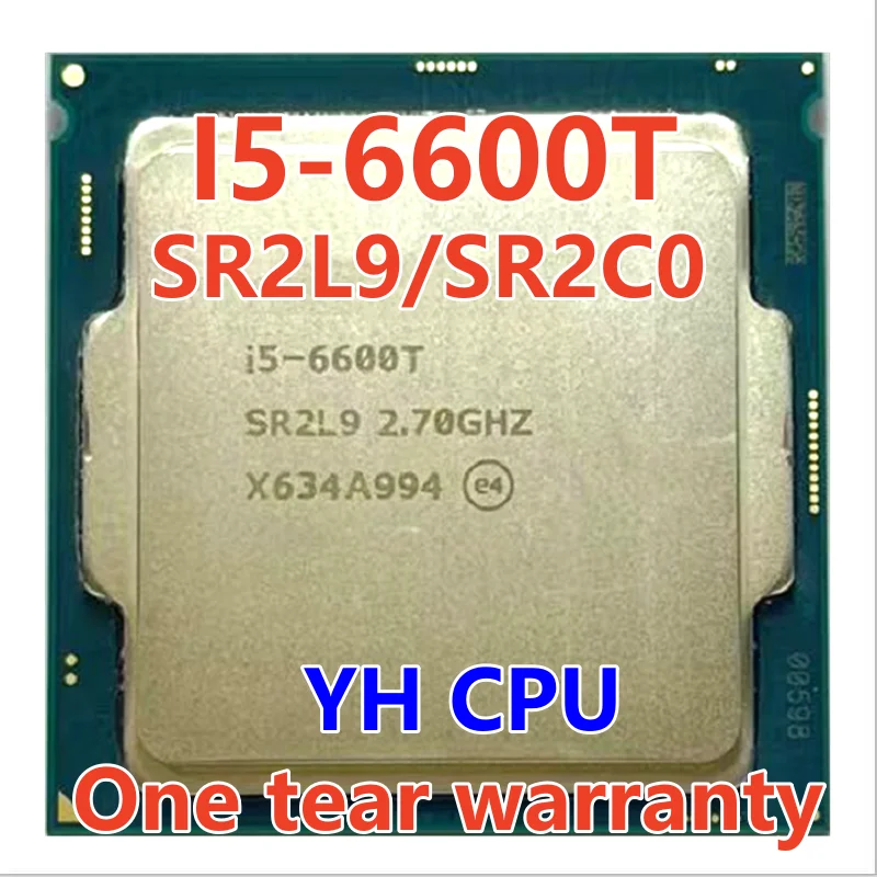 I5-6600T i5 6600T SR2C0 2,7 ГГц четырехъядерный четырехпоточный ЦПУ Процессор 6 Мб 35 Вт LGA 1151
I5-6600T i5 6600T SR2C0 2,7 ГГц четырехъядерный четырехпоточный ЦПУ Процессор 6 Мб 35 Вт LGA 1151