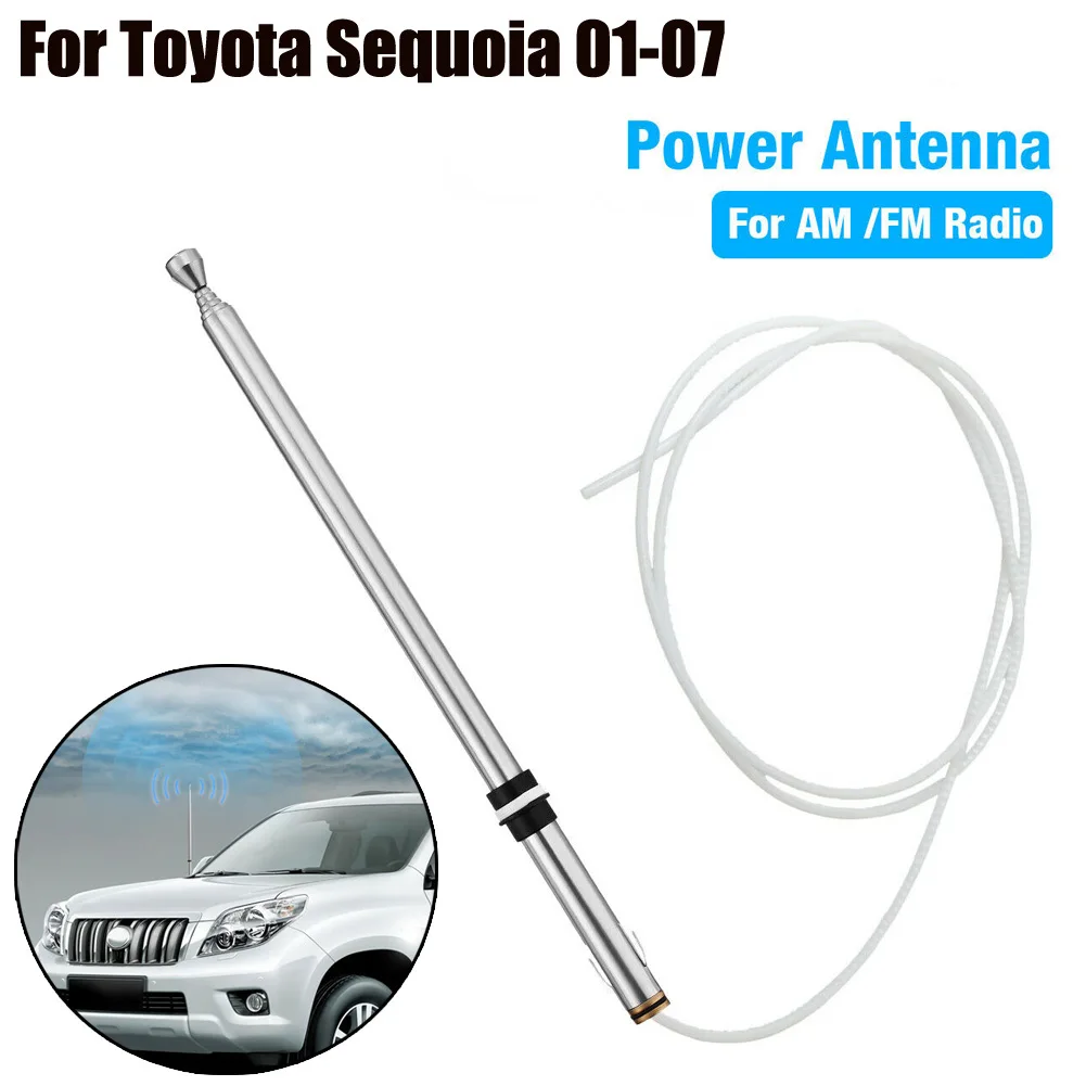 Автомобильная радиоантенна для Toyota Sequoia 2001-2007 Power Aerial Mast AM FM Замена радио, кабель антенны
Автомобильная радиоантенна для Toyota Sequoia 2001-2007 Power Aerial Mast AM FM Замена радио, кабель антенны