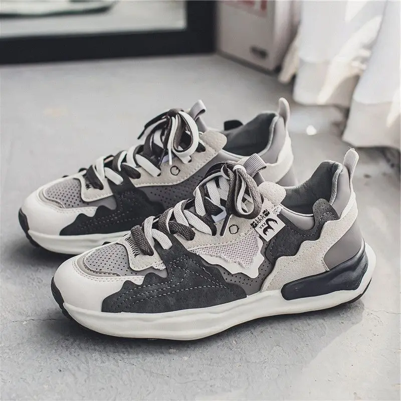 Retro Style Men's Casual Sneakers Street Hip Hop Designer Shoes Men Chunky Sneakers Platform Mens Trainers Fashion Male Sneakers
Retro Style Men's Casual Sneakers Street Hip Hop Designer Shoes Men Chunky Sneakers Platform Mens Trainers Fashion Male Sneakers