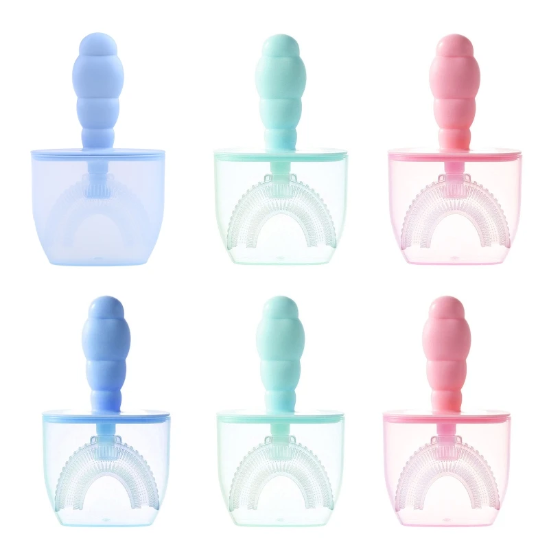 Baby Toothbrush Children Teeth Oral Care Cleaning Brush Kids U-Shaped Teethbrush with Dust Cover
Baby Toothbrush Children Teeth Oral Care Cleaning Brush Kids U-Shaped Teethbrush with Dust Cover