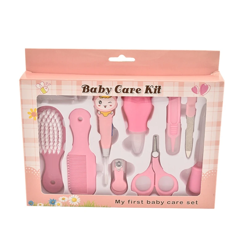 Baby Health Care Kit Newborn Nail Hair Thermometer Grooming Brush Kit Clipper Scissor Multifunction Kid Toiletries Kit Baby Care
Baby Health Care Kit Newborn Nail Hair Thermometer Grooming Brush Kit Clipper Scissor Multifunction Kid Toiletries Kit Baby Care