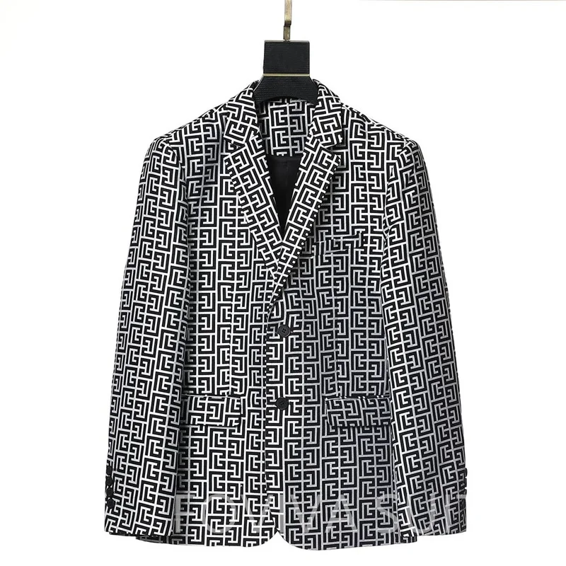 Geometry Style Blazer for Mens Single One Piece Notched Lapel Suit Jacket 2022 American Male Fashion Coat
Geometry Style Blazer for Mens Single One Piece Notched Lapel Suit Jacket 2022 American Male Fashion Coat