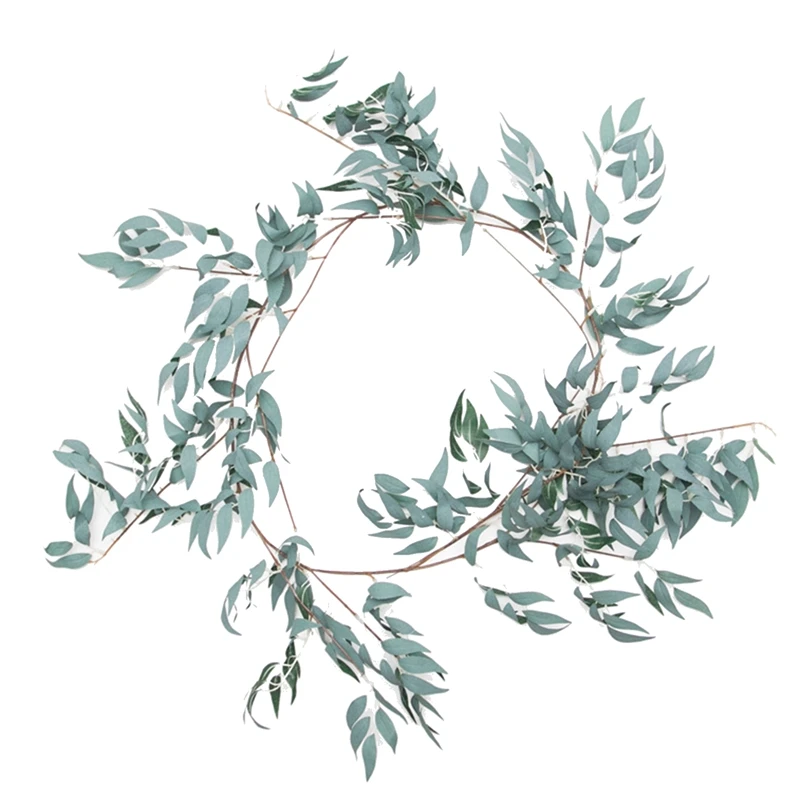 AT35 Wedding Willow Leaves Garland Artificial Green Willow Leaf Vine Rattan For Home Decor Fake Plant Birthday
AT35 Wedding Willow Leaves Garland Artificial Green Willow Leaf Vine Rattan For Home Decor Fake Plant Birthday