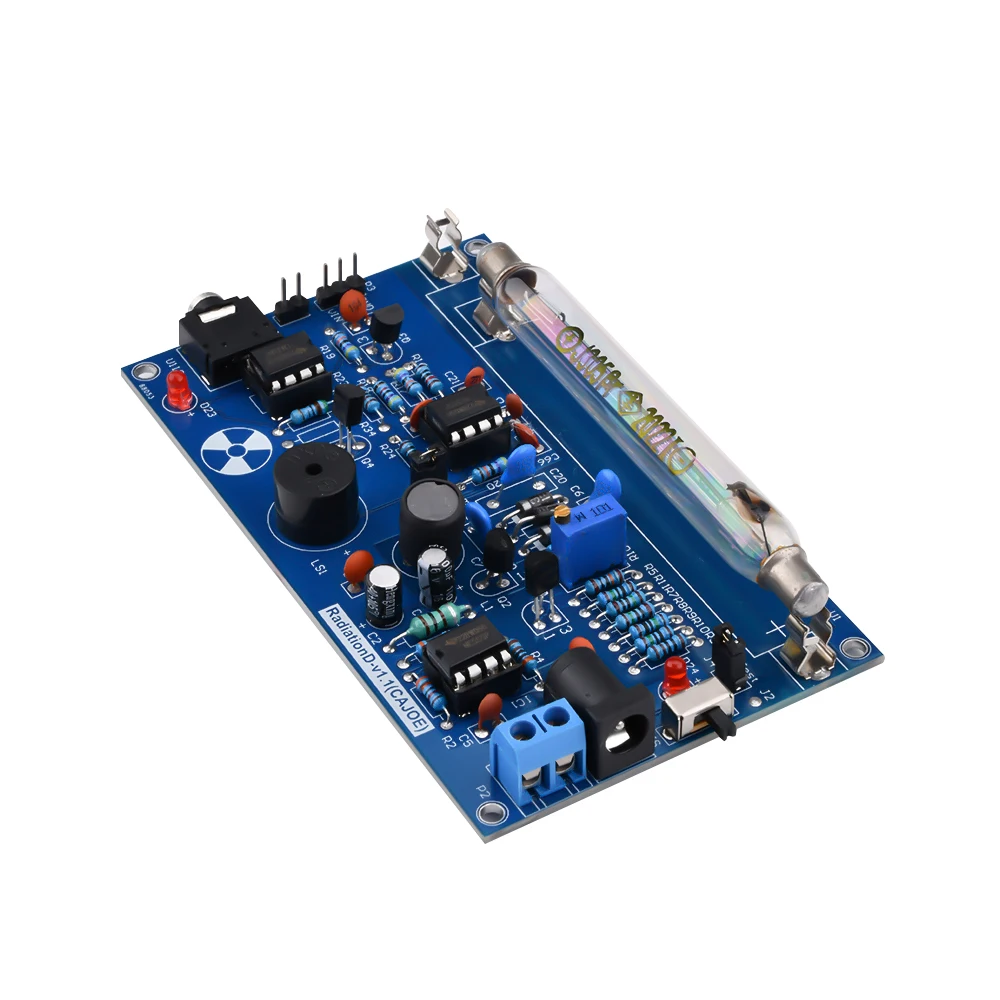 Счетчики Гейгера в сборе, "сделай сам", счетчик Гейгера, модуль, мельница, трубка GM, детектор ядерного излучения со звуковой светильник вой си...
Счетчики Гейгера в сборе, "сделай сам", счетчик Гейгера, модуль, мельница, трубка GM, детектор ядерного излучения со звуковой светильник вой си...