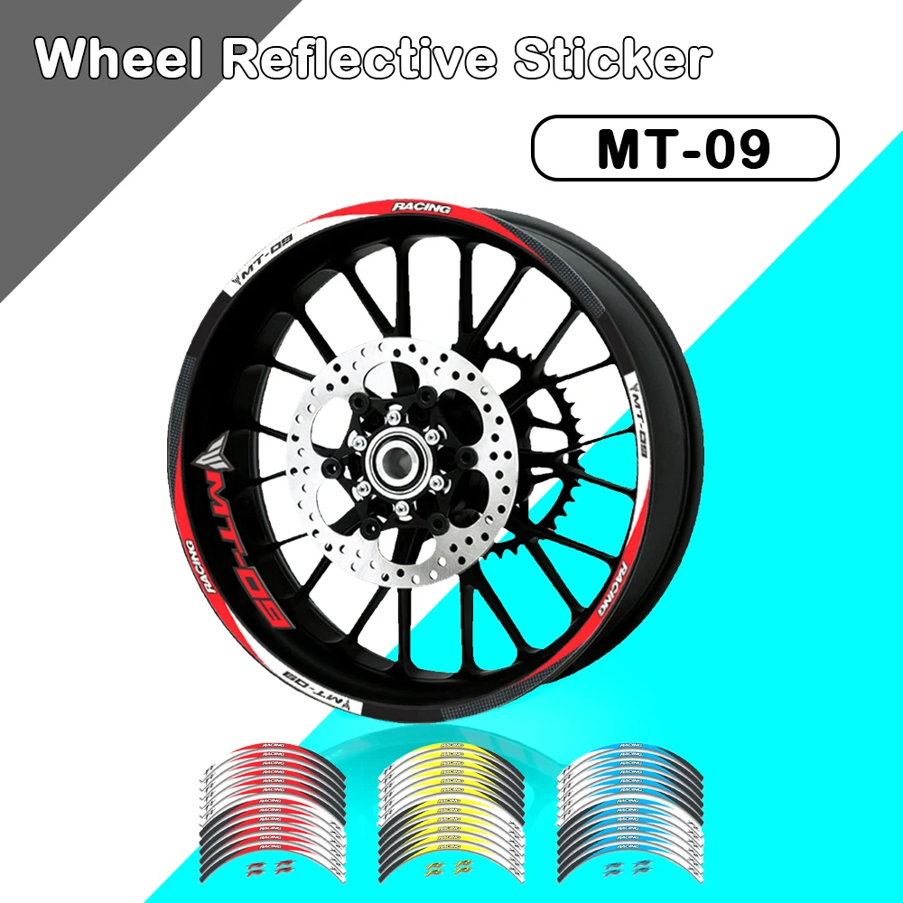 for YAMAHA MT09TRACER FJ09 Reflective Rim Tape Strips for Motorcycle Car Wheel Tire Stickers Motorbike Auto Decals
for YAMAHA MT09TRACER FJ09 Reflective Rim Tape Strips for Motorcycle Car Wheel Tire Stickers Motorbike Auto Decals