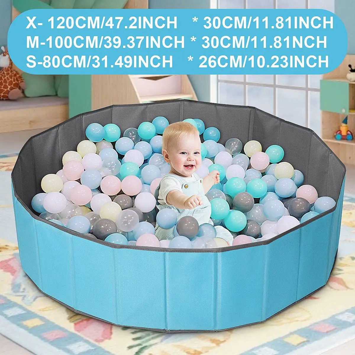 New Folding Baby Toy Ball Pool Portable Baby House Ocean Indoor Outdoor Games Kids Playing House Room Decor Baby Birthday Gifts
New Folding Baby Toy Ball Pool Portable Baby House Ocean Indoor Outdoor Games Kids Playing House Room Decor Baby Birthday Gifts