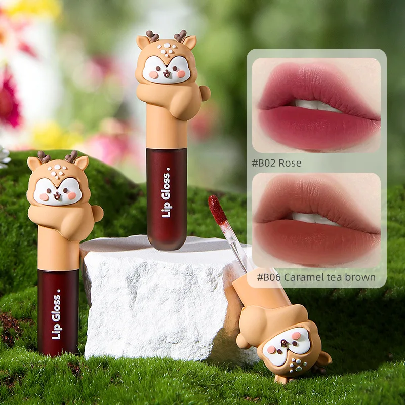 Cute Lipstick Matte Non-stick Lip Gloss Lip Glaze Lip Gloss Korean Makeup Beauty Gloss Sexy
Cute Lipstick Matte Non-stick Lip Gloss Lip Glaze Lip Gloss Korean Makeup Beauty Gloss Sexy