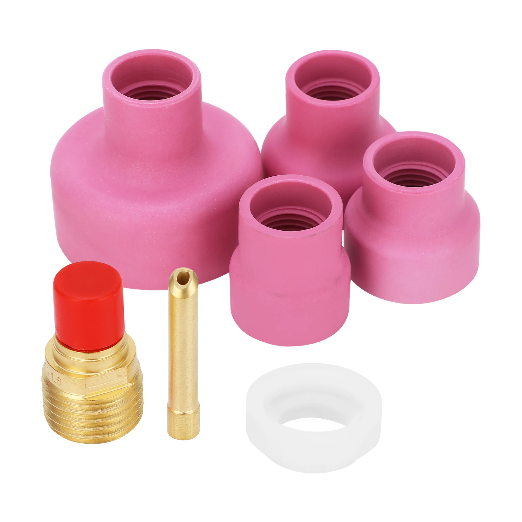 Ceramic Welding Cup WP-9/20 1.6 Welding Equipment Accessories Eramic Material Of Good Quality, Have Strong Resistance Of High Te
Ceramic Welding Cup WP-9/20 1.6 Welding Equipment Accessories Eramic Material Of Good Quality, Have Strong Resistance Of High Te