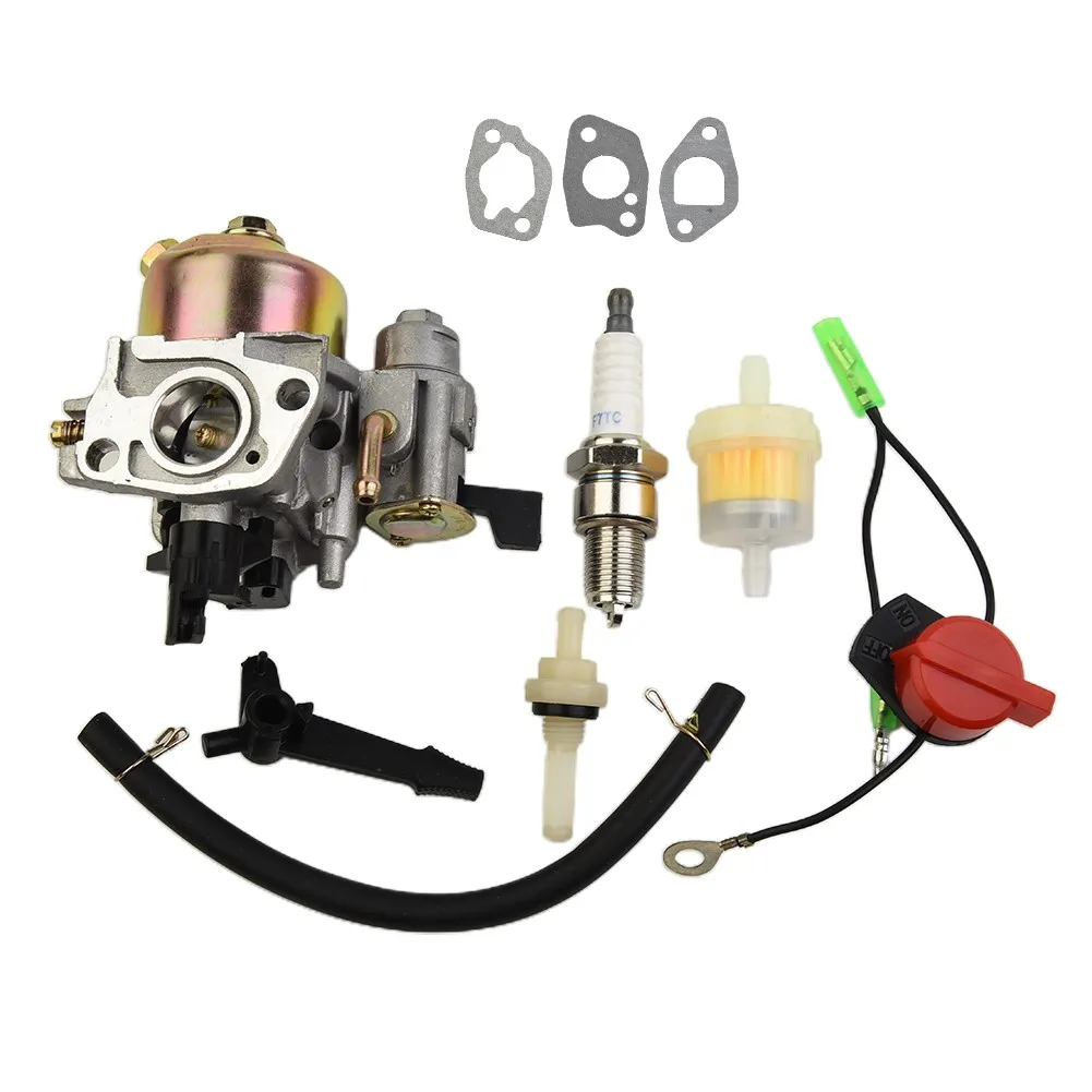 Fuel Filter Carburetor 1 Set Convenient Gaskets Kit Replacement Spark Plug Three Cable Switch For Chinese 168 Engine Motor
Fuel Filter Carburetor 1 Set Convenient Gaskets Kit Replacement Spark Plug Three Cable Switch For Chinese 168 Engine Motor
