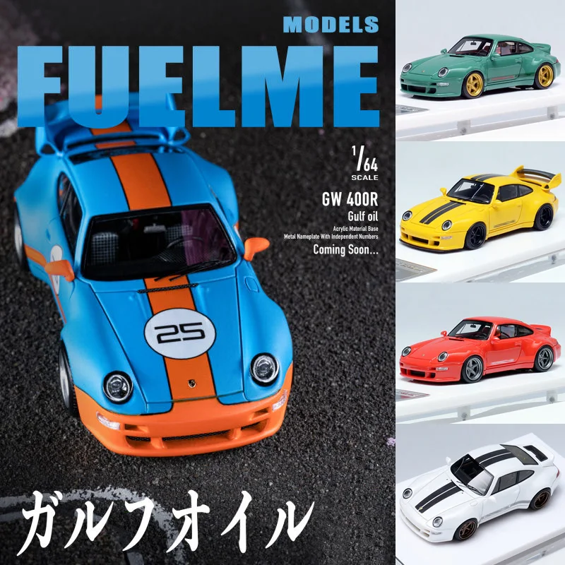 FuelMe Limited Edition 1:64 Porsche Gulf 993 GUNTHER WERKS 400R Resin Car Model
FuelMe Limited Edition 1:64 Porsche Gulf 993 GUNTHER WERKS 400R Resin Car Model