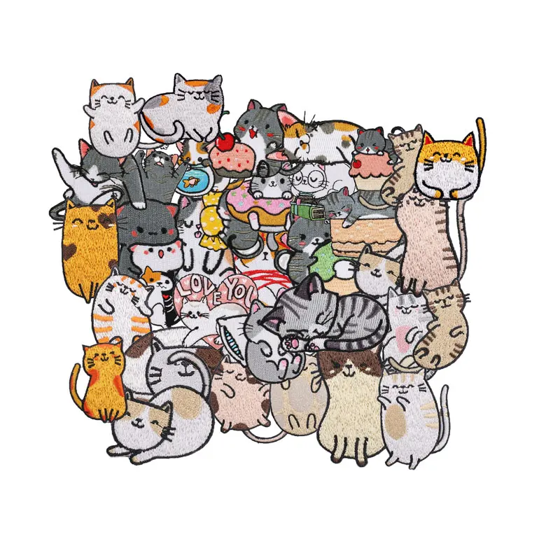 33 Pcs Cat Patch, Adhesive Wholesale Discount -15~35%,Hole Repair Patch Clothing Cloth Stickers Patches Iron on Iron on Patches
33 Pcs Cat Patch, Adhesive Wholesale Discount -15~35%,Hole Repair Patch Clothing Cloth Stickers Patches Iron on Iron on Patches