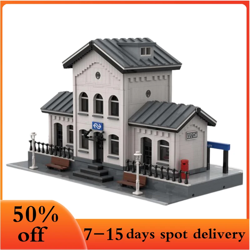 2446pcs Vught Train Station Building Blocks 60485 Customized MOC Street View Series Assembly Toy DIY Birthday Children Toys Gift
2446pcs Vught Train Station Building Blocks 60485 Customized MOC Street View Series Assembly Toy DIY Birthday Children Toys Gift
