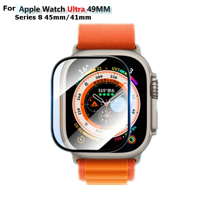 3D Full Soft Film For Apple Watch Ultra 49mm Anti-Scratch Screen Protector for iWatch Series 8 45mm 41mm Cover Accessories
3D Full Soft Film For Apple Watch Ultra 49mm Anti-Scratch Screen Protector for iWatch Series 8 45mm 41mm Cover Accessories