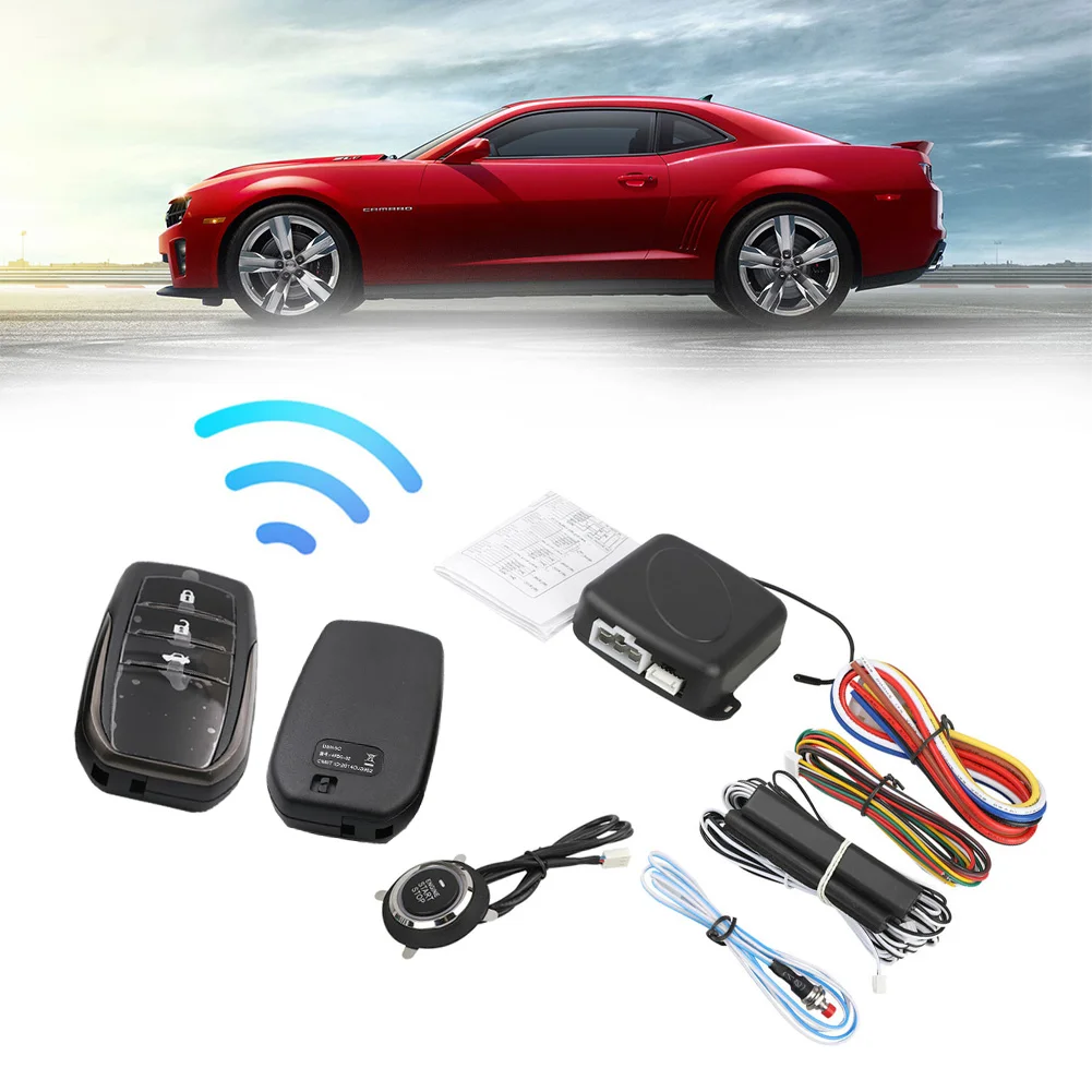 Start Button Car Engine Start Push 433MHZ 6mA 7x6x3cm Alarm System Alert Engine Entry Keyless PKE Plastic Remote Starter
Start Button Car Engine Start Push 433MHZ 6mA 7x6x3cm Alarm System Alert Engine Entry Keyless PKE Plastic Remote Starter