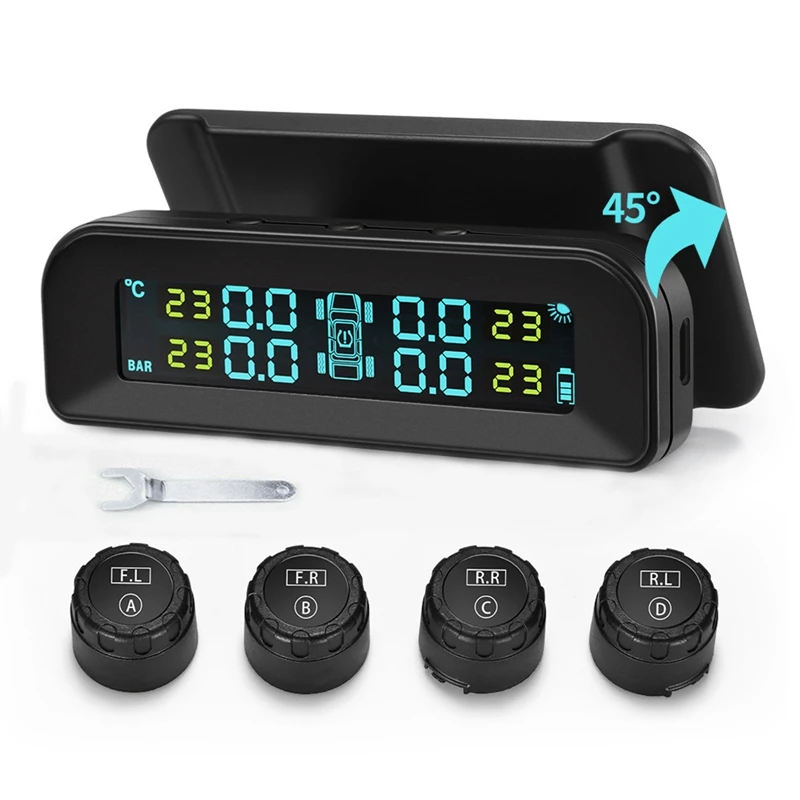 TPMS Car Tire Pressure Monitor System Automatic Brightness Control Attached to Glass wireless Solar Power tpms with 4 Sensors
TPMS Car Tire Pressure Monitor System Automatic Brightness Control Attached to Glass wireless Solar Power tpms with 4 Sensors