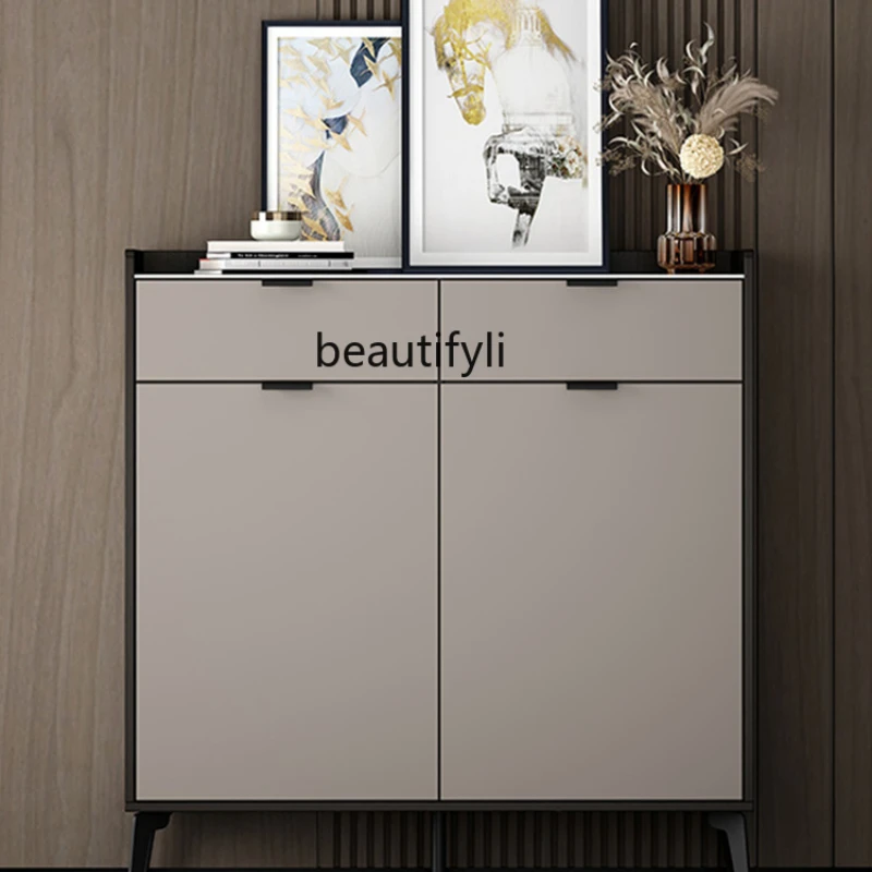 yj Italian Style Light Luxury Stone Plate Shoe Cabinet Modern Large Capacity Home Integrated Wall Aisle Door Entrance Cabinet
yj Italian Style Light Luxury Stone Plate Shoe Cabinet Modern Large Capacity Home Integrated Wall Aisle Door Entrance Cabinet