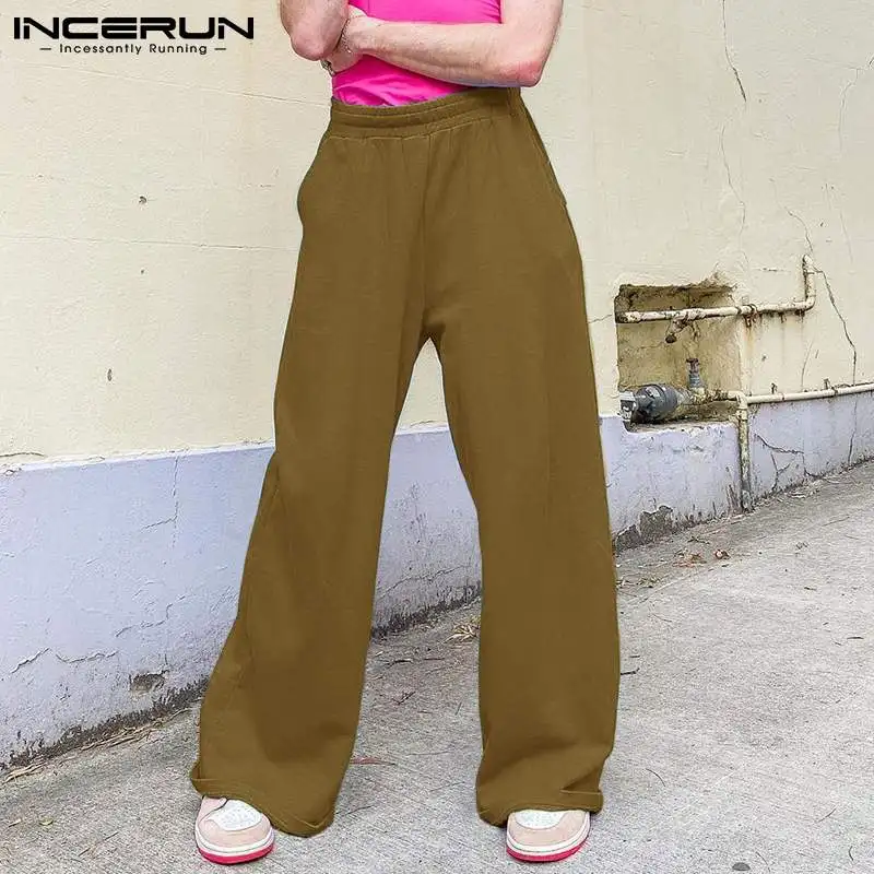 Men Pants Solid Color Elastic Waist Joggers Loose Streetwear Wide Leg Trousers Men 2022 Fashion Casual Pantalon INCERUN S-5XL
Men Pants Solid Color Elastic Waist Joggers Loose Streetwear Wide Leg Trousers Men 2022 Fashion Casual Pantalon INCERUN S-5XL