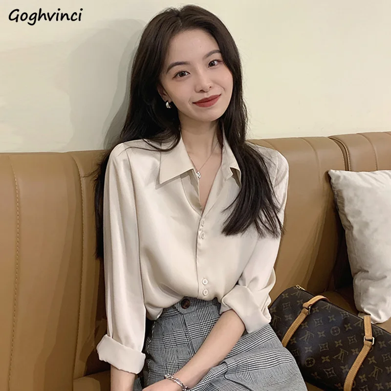 Shirts Women Elegant Gentle Office Lady Solid Simple Basic Chiffon Camisas De Mujer Female All-match New Design Casual Trendy
Shirts Women Elegant Gentle Office Lady Solid Simple Basic Chiffon Camisas De Mujer Female All-match New Design Casual Trendy