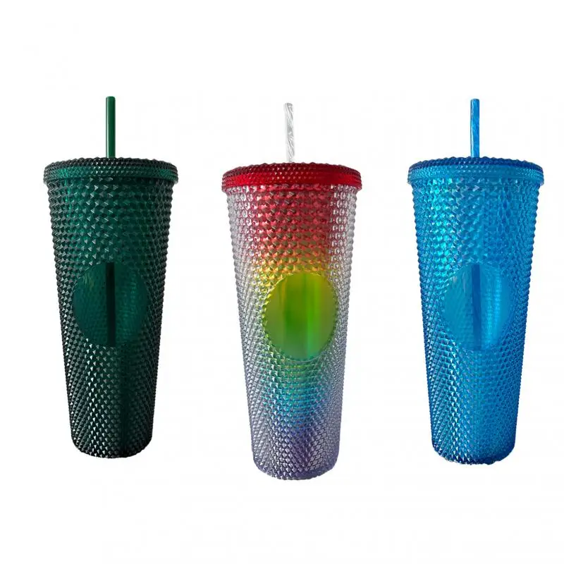 Diamond Durian Cup Without LOGO 710ml Summer Cold Water Cup Tumbler With Straw Durian Coffee Mug For Kitchen
Diamond Durian Cup Without LOGO 710ml Summer Cold Water Cup Tumbler With Straw Durian Coffee Mug For Kitchen