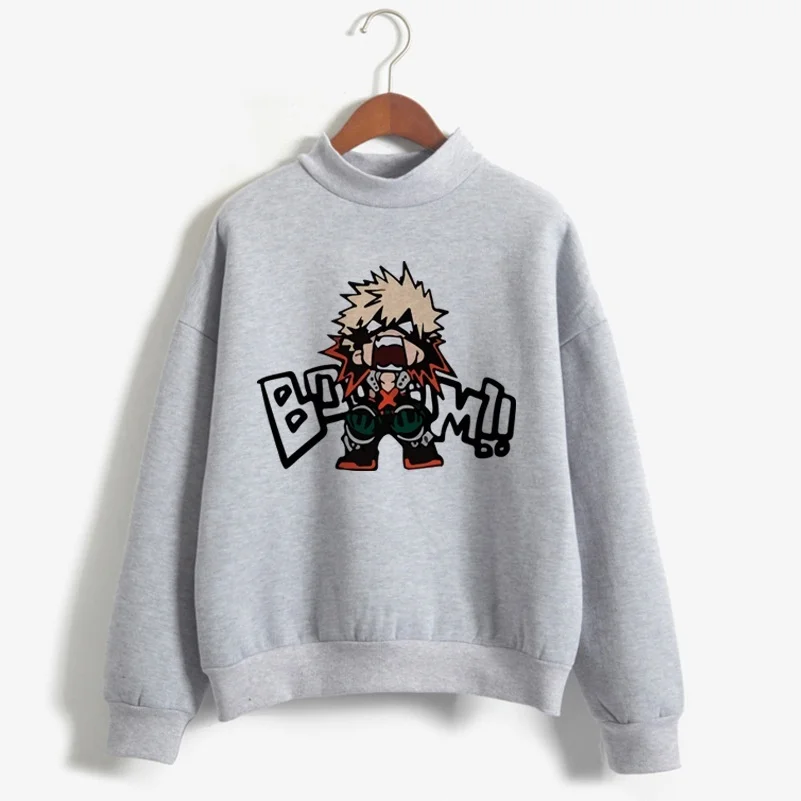 Толстовка с принтом моя геройская Академия Katsuki Bakugo Harajuku, женские уличные топы, толстовка с рисунком Katsuki Bakugo
Толстовка с принтом моя геройская Академия Katsuki Bakugo Harajuku, женские уличные топы, толстовка с рисунком Katsuki Bakugo