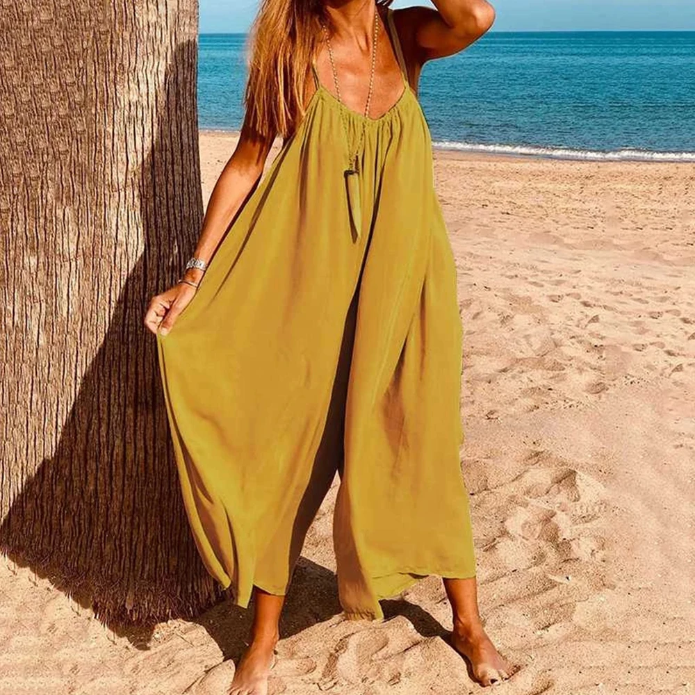 Overalls For Women Casual Sleeveless Jumpsuits Wide Leg Pants Aesthetic Female Clothing Long Palazzo Oversize Capris Pants 4xl
Overalls For Women Casual Sleeveless Jumpsuits Wide Leg Pants Aesthetic Female Clothing Long Palazzo Oversize Capris Pants 4xl
