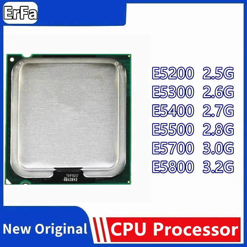 E5200 2.50G E5300 2.60G E5400 2.70G E5500 2.80G E5700 3.0G E5800 3.20G Core 2 Duo CPU Processor Socket 775
E5200 2.50G E5300 2.60G E5400 2.70G E5500 2.80G E5700 3.0G E5800 3.20G Core 2 Duo CPU Processor Socket 775