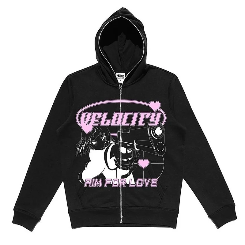 Y2K Zip up Hoodie women anime new graphics goth Sweatshirt Sport Coat Pullover grunge Gothic Long Sleeve Oversized hoodie jacket
Y2K Zip up Hoodie women anime new graphics goth Sweatshirt Sport Coat Pullover grunge Gothic Long Sleeve Oversized hoodie jacket