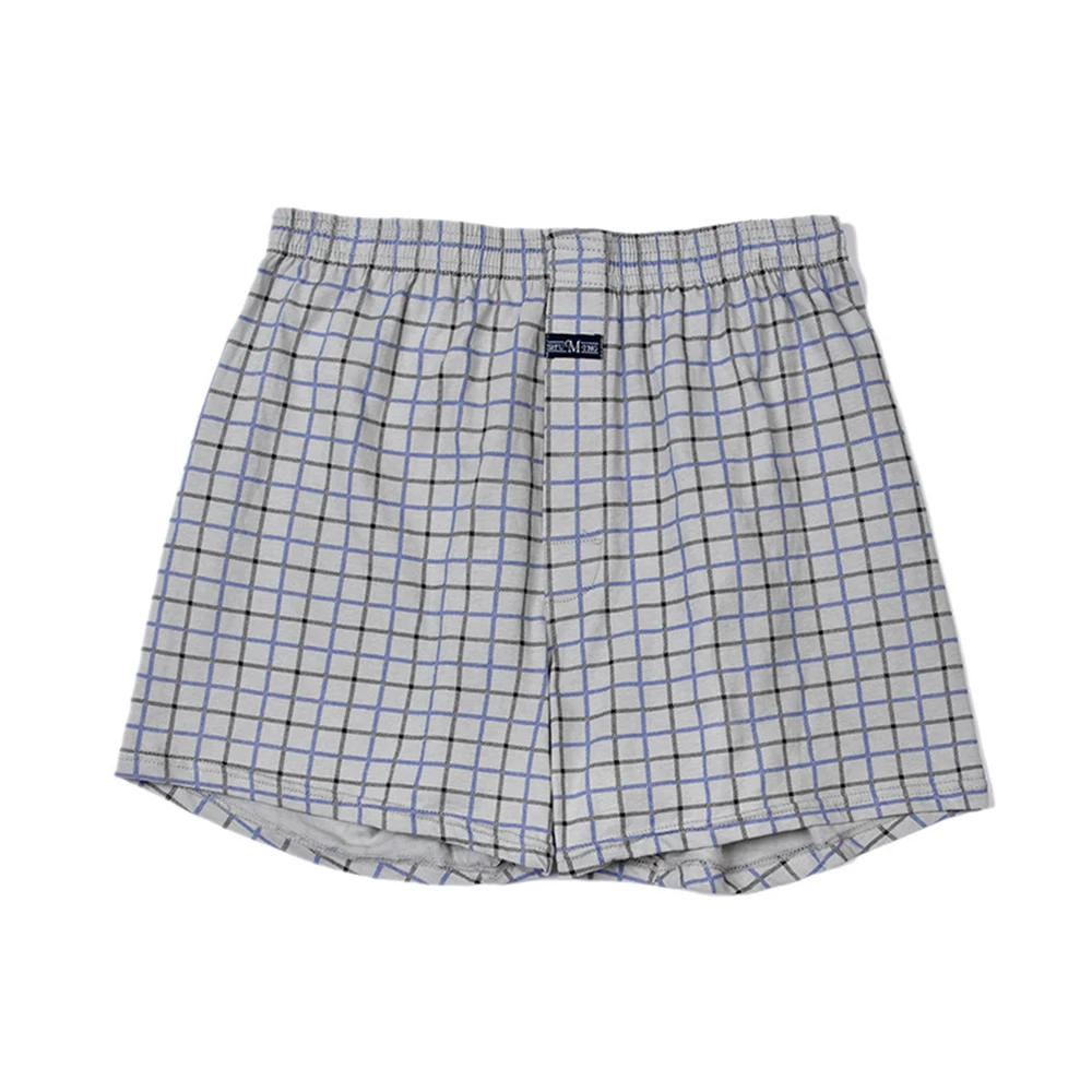 Sleep Bottoms Men Casual Loose Plaid Wide Leg Cotton Home Boxer Underwear Underpant Shorts Loose And Comfortable Pajama Trouser
Sleep Bottoms Men Casual Loose Plaid Wide Leg Cotton Home Boxer Underwear Underpant Shorts Loose And Comfortable Pajama Trouser