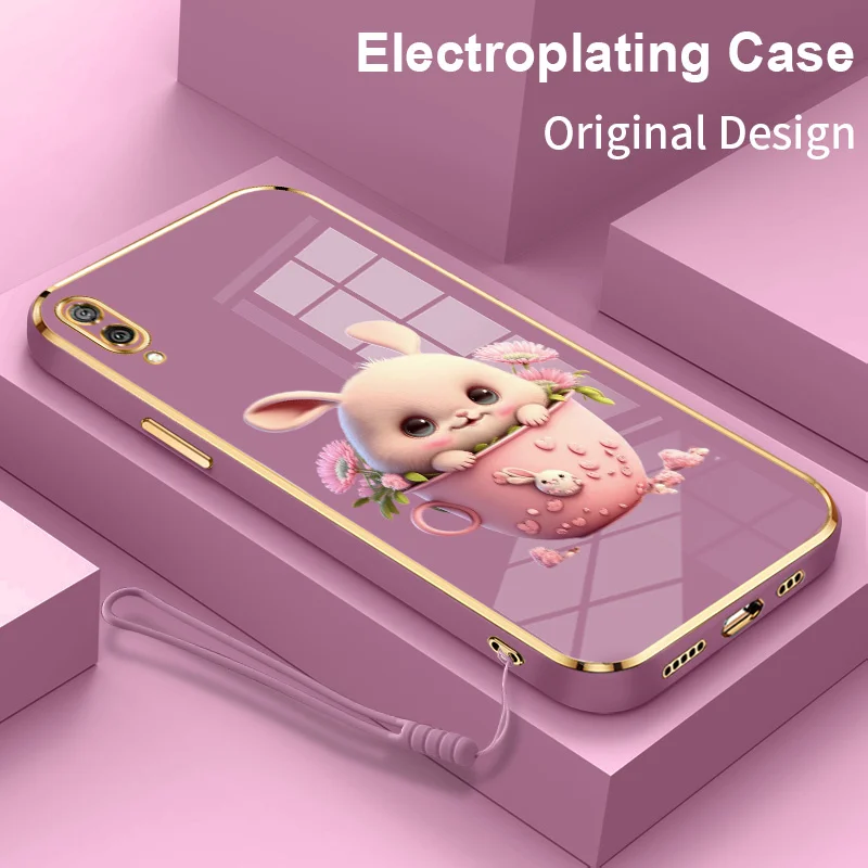 Soft Teacup Rabbit Plating Lens Protection Phone Case for Huawei Y7 Pro 2019 Y8P Y9 Prime Enjoy 9 10 Plus 10S P Smart S Cover
Soft Teacup Rabbit Plating Lens Protection Phone Case for Huawei Y7 Pro 2019 Y8P Y9 Prime Enjoy 9 10 Plus 10S P Smart S Cover