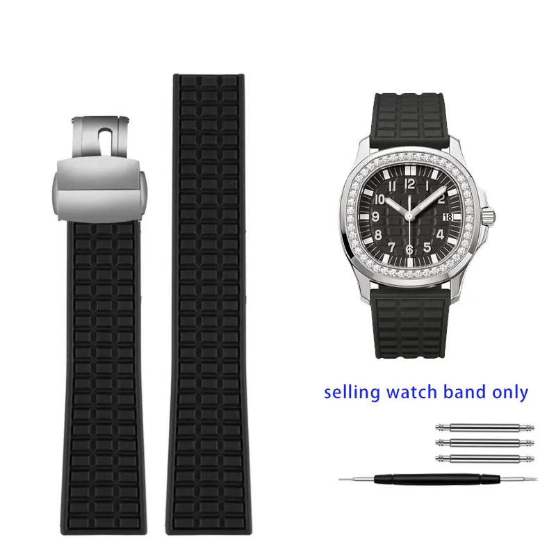 Силиконовый водонепроницаемый ремешок 19 мм для Patek Philips 5067A-001, силиконовый ремешок для часов, женский браслет
Силиконовый водонепроницаемый ремешок 19 мм для Patek Philips 5067A-001, силиконовый ремешок для часов, женский браслет