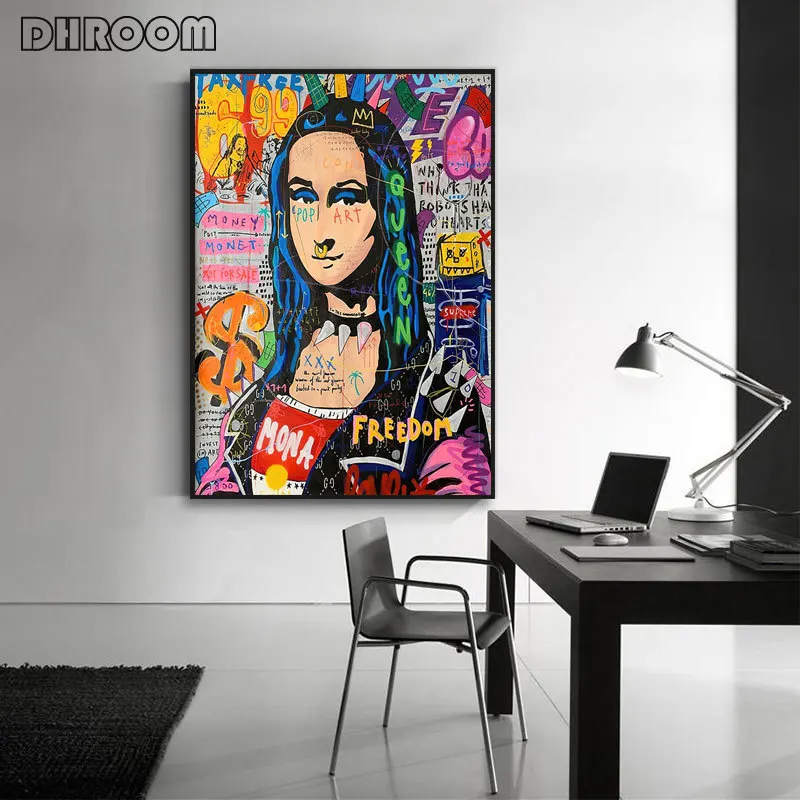 Graffiti Pop Art Queen Famous Freedom UFO King Money Fire Poster Painting Canvas Print Wall Picture For Living Room Home Decor
Graffiti Pop Art Queen Famous Freedom UFO King Money Fire Poster Painting Canvas Print Wall Picture For Living Room Home Decor