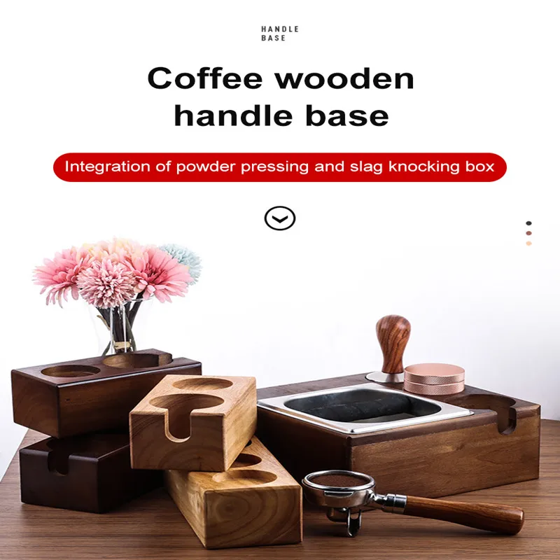 Coffee Tamper Holder Filter Stand Solid Wood Powder Hammer Cloth Coffee Maker Support Base Rack Coffee Accessories
Coffee Tamper Holder Filter Stand Solid Wood Powder Hammer Cloth Coffee Maker Support Base Rack Coffee Accessories
