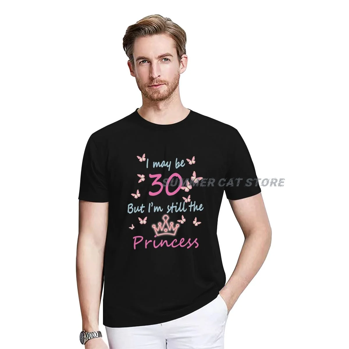 30st Birthday For Princes t-Shirt For Men women Short Sleeve Plain Casual Fashion Clothes
30st Birthday For Princes t-Shirt For Men women Short Sleeve Plain Casual Fashion Clothes
