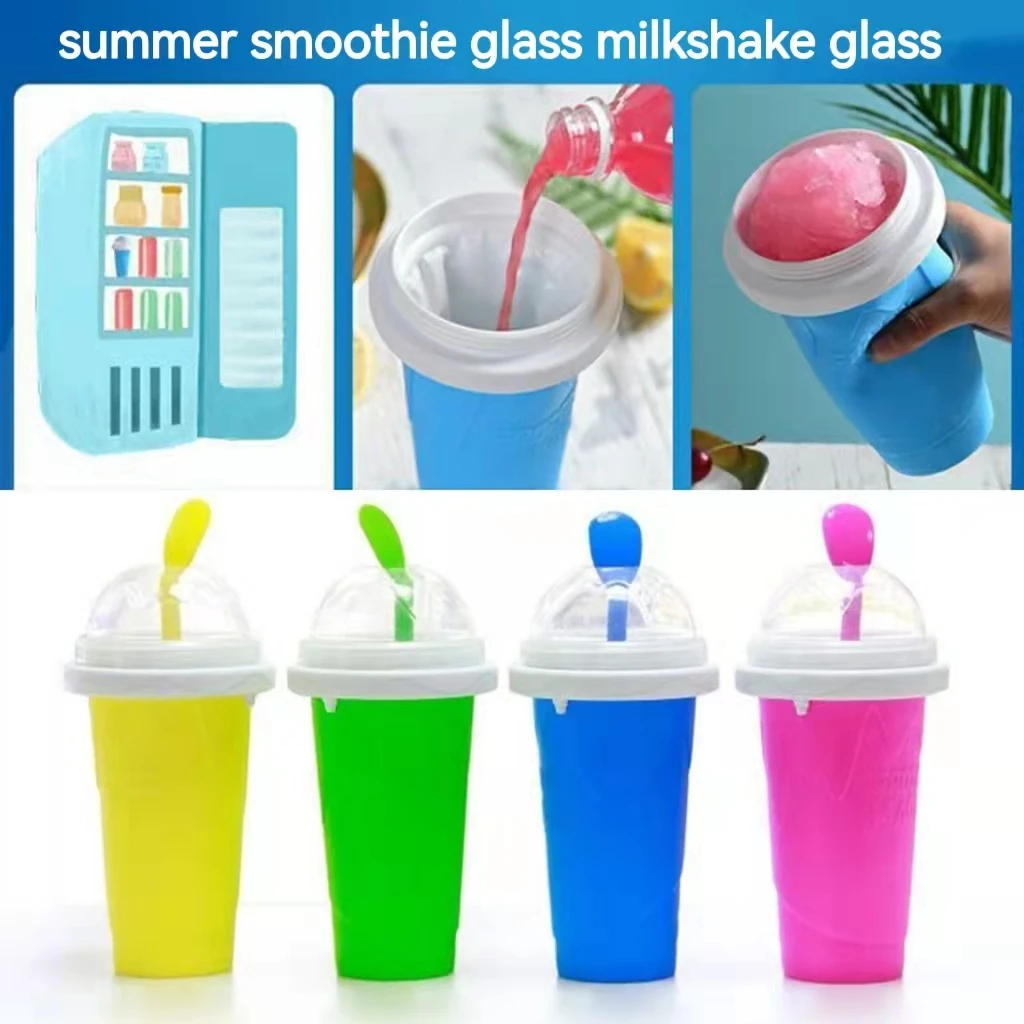 Summer Homemade Smoothie Cup Children's Straw Cup Silicone Milkshake Cup Anti-Fall Slush Cup Couple Smoothie Cup
Summer Homemade Smoothie Cup Children's Straw Cup Silicone Milkshake Cup Anti-Fall Slush Cup Couple Smoothie Cup