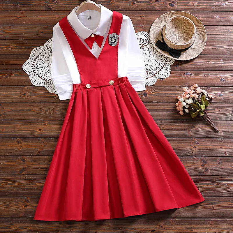 Classic Japanese School Uniform Dress Cosplay Girl JK Uniform Japan Anime Girl Suit Costume for Girl
Classic Japanese School Uniform Dress Cosplay Girl JK Uniform Japan Anime Girl Suit Costume for Girl
