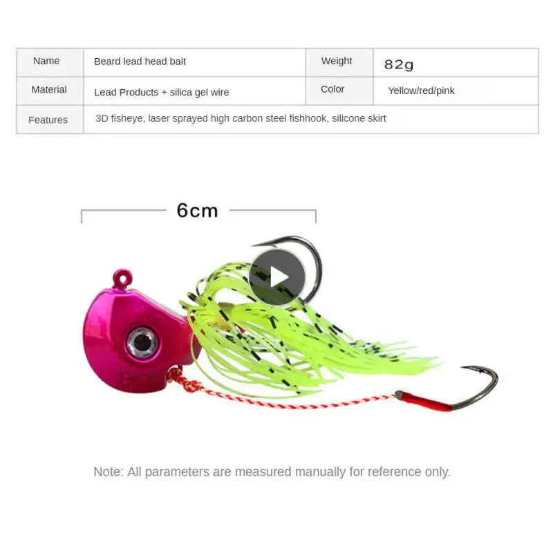 Hook Sharp Sharp Sharp Fish Quickly Simulation Fish Eye Lead Head Bionic Bait The Center Of Gravity Is Concentrated Fishing Bait
Hook Sharp Sharp Sharp Fish Quickly Simulation Fish Eye Lead Head Bionic Bait The Center Of Gravity Is Concentrated Fishing Bait