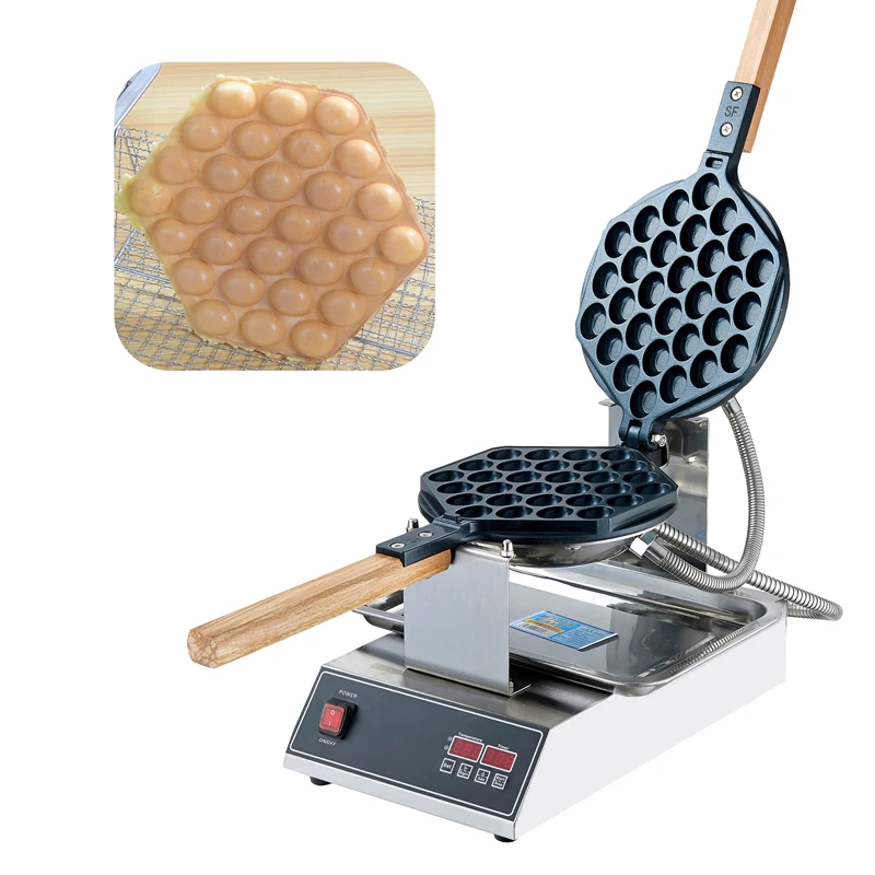 

Коммерческая электрическая машина для изготовления вафель для яиц, антипригарная машина для приготовления вафель с пузырьковой поверхностью