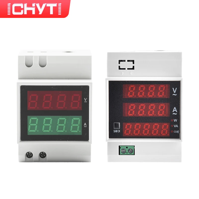 CHYT Free Shipping D52-20 AC Ammeter Voltmeter 80-300V 200-450V 0-100A LED Digital Electric Energy Multi Function Meter 
CHYT Free Shipping D52-20 AC Ammeter Voltmeter 80-300V 200-450V 0-100A LED Digital Electric Energy Multi Function Meter