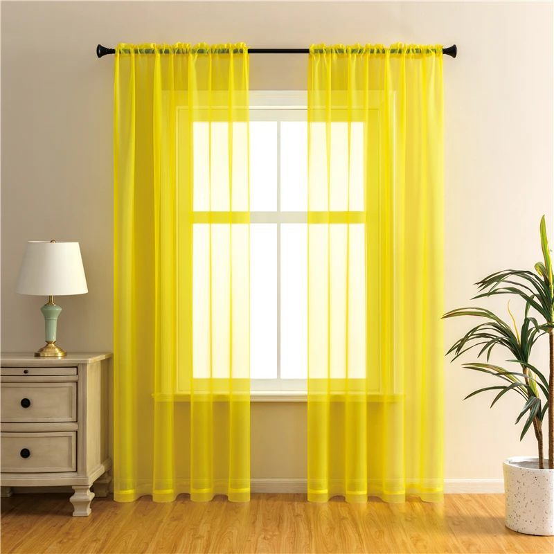 1 PC Simple and SplicingTulle Voile for Window Living Room Bedroom Just for Decoration JL1041 Y
1 PC Simple and SplicingTulle Voile for Window Living Room Bedroom Just for Decoration JL1041 Y