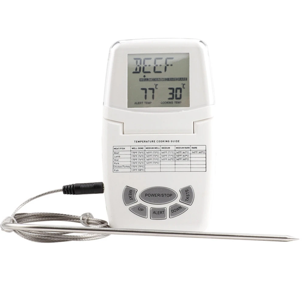 Meat Thermometer Digital BBQ Thermometer Instant Read Food Thermometer Smoker Oven And Kitchen Cooking Thermometer
Meat Thermometer Digital BBQ Thermometer Instant Read Food Thermometer Smoker Oven And Kitchen Cooking Thermometer