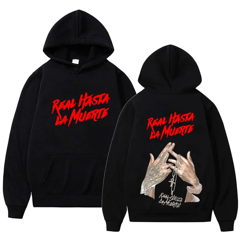 Anuel AA Printed Hoodies Sweatshirt Coat Real Hasta La Muerte Costume Men Women Clothing Anime Pullover Hoodie casual Tracksuit
Anuel AA Printed Hoodies Sweatshirt Coat Real Hasta La Muerte Costume Men Women Clothing Anime Pullover Hoodie casual Tracksuit