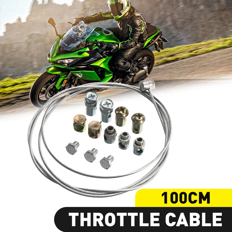 1 Set Universal Motorcycle Emergency Throttle Cable Brake Clutch Cable Repair Kit For YAMAHA /SUZUKI /KAWASAKI /HONDA 
1 Set Universal Motorcycle Emergency Throttle Cable Brake Clutch Cable Repair Kit For YAMAHA /SUZUKI /KAWASAKI /HONDA
