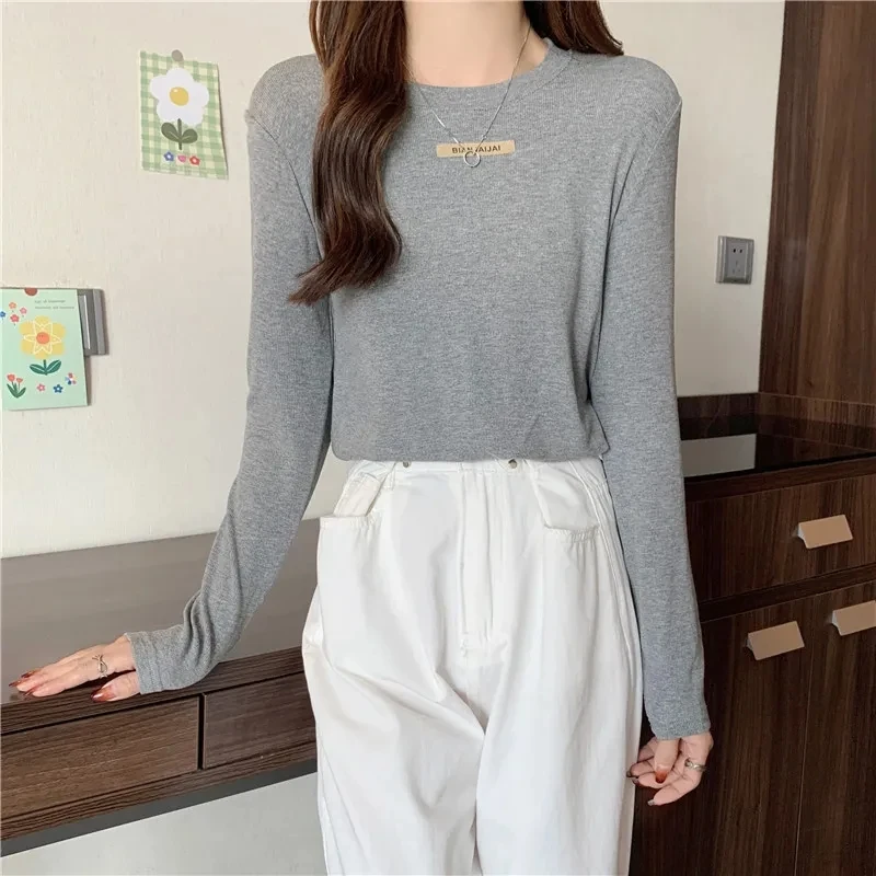 Spring Autumn Winter Fashion Woman Solid Casual Print Women's Slim Knitted Top Soft BOttom
Spring Autumn Winter Fashion Woman Solid Casual Print Women's Slim Knitted Top Soft BOttom