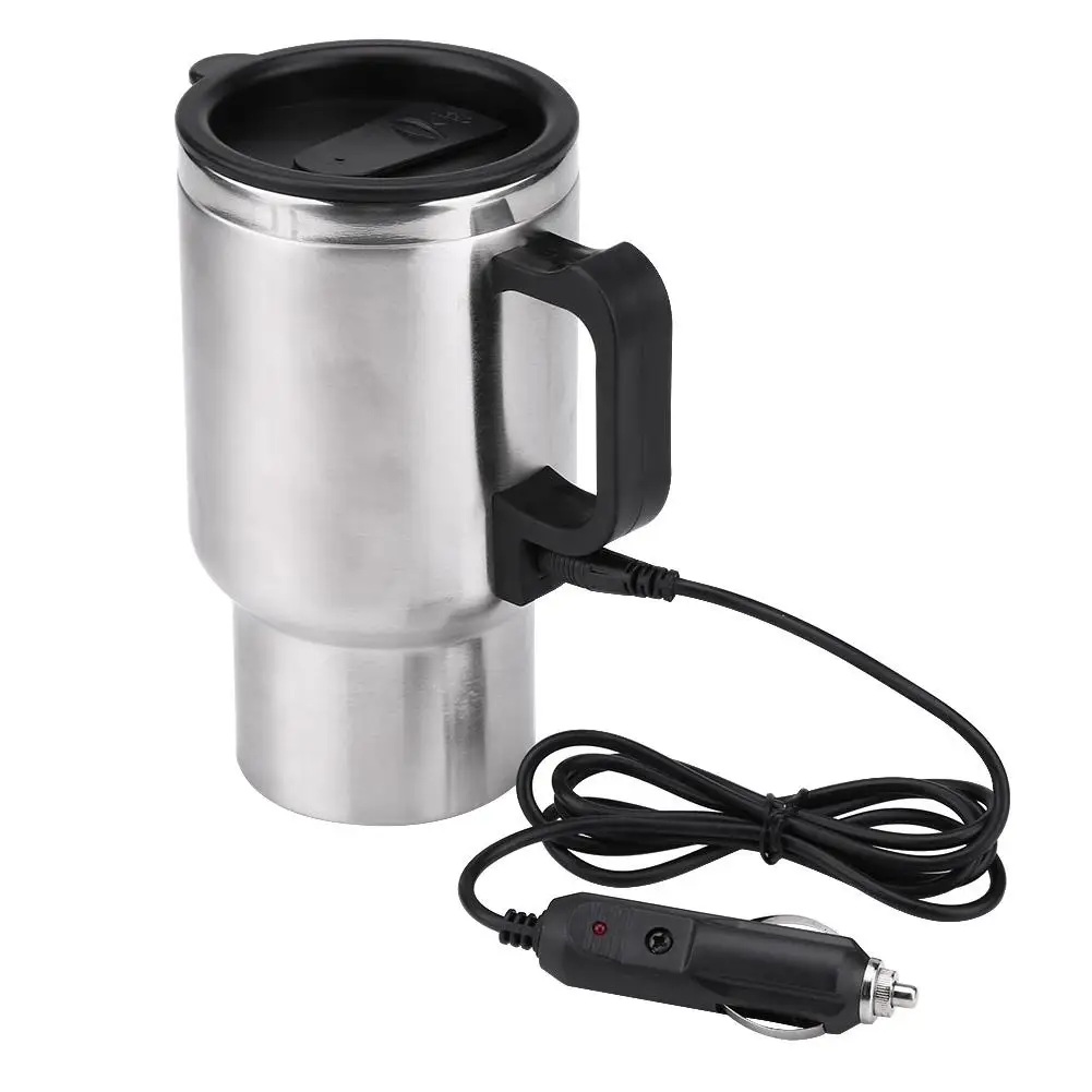 Water Kettle 12V 450ml In-car Stainless Steel Travel Heating Cup Coffee Tea Car Cup Mug, Coffee Mug
Water Kettle 12V 450ml In-car Stainless Steel Travel Heating Cup Coffee Tea Car Cup Mug, Coffee Mug