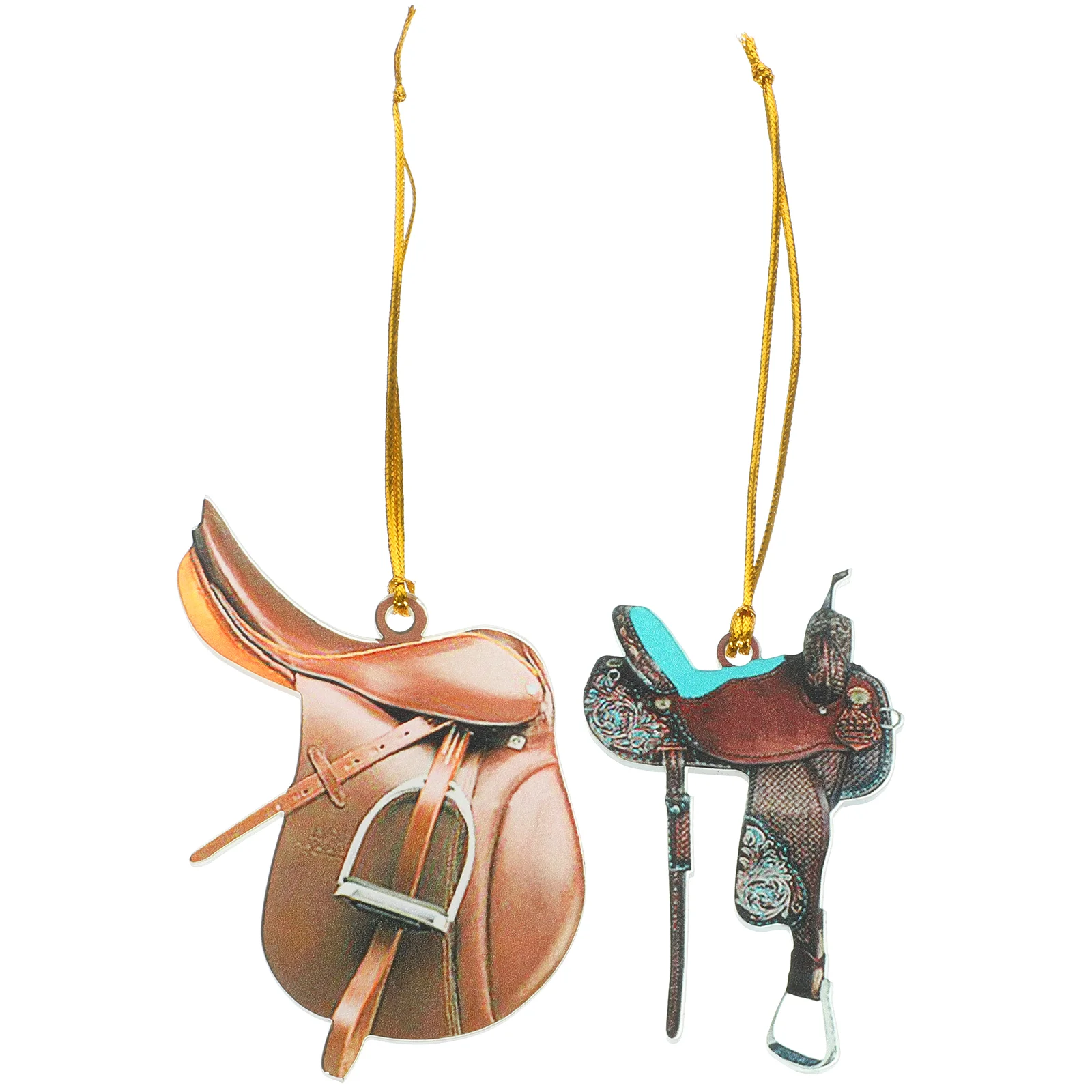 2 Pcs Saddle Pendant Car Mirror Horse Ornament Decorations Acrylic Hanging Western Rear View Accessories Auto Cars
2 Pcs Saddle Pendant Car Mirror Horse Ornament Decorations Acrylic Hanging Western Rear View Accessories Auto Cars