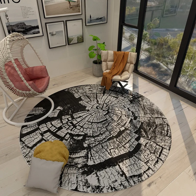 Wooden Grain 3D Carpet For Bedroom Round Chair Mat Kids Play Floor Rug Home Decor Parlor Living Room Area Rug Non-Slip Doormat
Wooden Grain 3D Carpet For Bedroom Round Chair Mat Kids Play Floor Rug Home Decor Parlor Living Room Area Rug Non-Slip Doormat